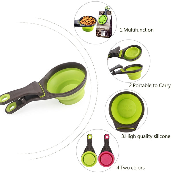 3-in-1 Pet Travel Food Scoop