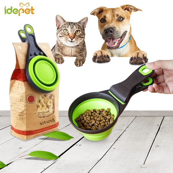 3-in-1 Pet Travel Food Scoop