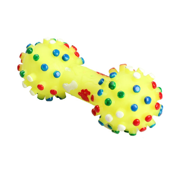 Colourful Dumbbell Chew Toy