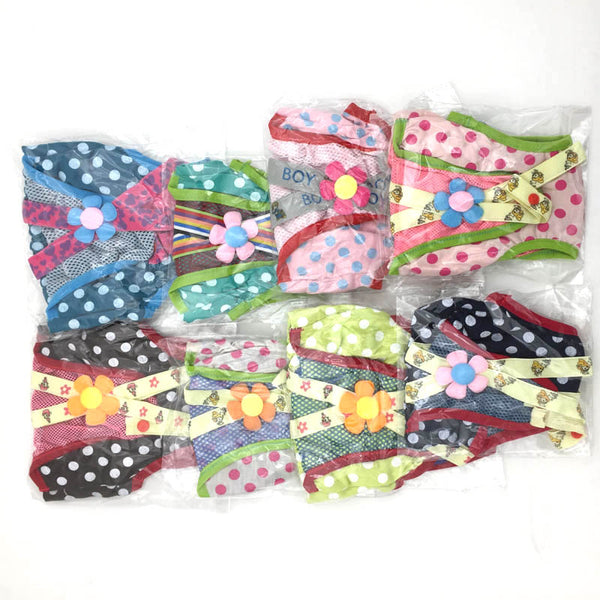 Patterned Strap Panties for Dogs