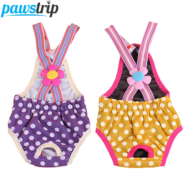 Patterned Strap Panties for Dogs